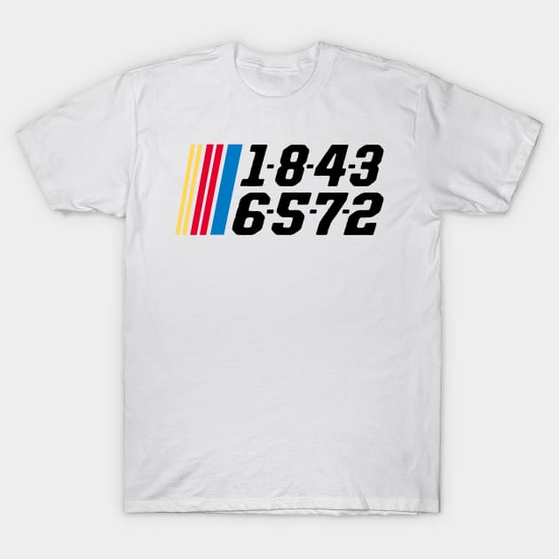 1843 T-Shirt by Luna Lovers